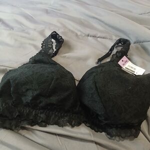 No Boundaries Elegant Black Lace Bralette